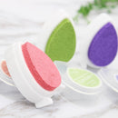 6 PCS Water Droplets Inkpad Kids Favors Ink Stamp Pads Colorful Ink Pad DIY Scrapbooking Drop Shape, Random Color Delivery