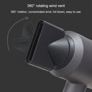 High-power 2000W Anionic Cold Hot Air Constant Temperature Hair Dryer, EU Plug(Red + Grey)
