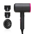 High-power Anionic Cold Hot Air Constant Temperature Hair Dryer, EU Plug (Red + Black)