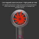 High-power Anionic Cold Hot Air Constant Temperature Hair Dryer, EU Plug (Red + Black)