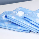 Space Saving Orchids Pattern Vacuum Storage Bag, Thinken Quilts Clothing Vacuum Seal Storage Bag, Size: 100*130 cm