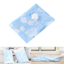 Space Saving Orchids Pattern Vacuum Storage Bag, Thinken Quilts Clothing Vacuum Seal Storage Bag, Size: 80*100 cm