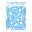 Space Saving Orchids Pattern Vacuum Storage Bag, Thinken Quilts Clothing Vacuum Seal Storage Bag, Size: 80*100 cm