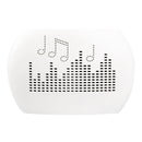 INVITOP Mini Portable Piano Musical Instrument Moisture-proof Dehumidifier Wardrobe Kitchen Shoe Cabinet Automatic Moisture Absorber, UK Plug(White)