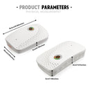 INVITOP Mini Portable Wireless Moisture-proof Dehumidifier Small Space Air Moisturizing Dryer Moisture Absorber, US Plug