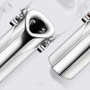 GB001 Mini Neck Formaldehyde Negative Ion Removal Air Purifier Automatic Alcohol Sprayer(Silver)
