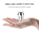 GB001 Mini Neck Formaldehyde Negative Ion Removal Air Purifier Automatic Alcohol Sprayer(Silver)