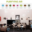GB001 Mini Neck Formaldehyde Negative Ion Removal Air Purifier Automatic Alcohol Sprayer(White)