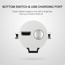 GB001 Mini Neck Formaldehyde Negative Ion Removal Air Purifier Automatic Alcohol Sprayer(White)