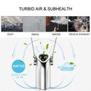 GB001 Mini Neck Formaldehyde Negative Ion Removal Air Purifier Automatic Alcohol Sprayer(White)