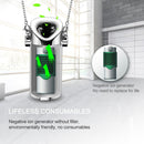 GB001 Mini Neck Formaldehyde Negative Ion Removal Air Purifier Automatic Alcohol Sprayer(White)
