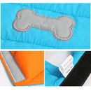 New Autumn and Winter Style Lovely Bone Pattern Pet Dog Reversible Cotton Garment Size:S, Bust: 38-43cm, Neck: 26-31cm
