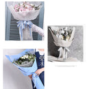 Gift Bouquet Linen Ribbons DIY Manual Materials Ribands, Size: 25m x 2.5cm(Light Grey)