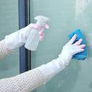 5 Pairs Sale Shark Housework Cleaning PVC Latex Gloves Waterproof Thicken Laundry Washing Gloves (Blue)