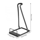 Floor Stand Metal Household Wireless Vacuum Cleaner Storage Bracket(Black)