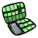 Portable Travel Organizer Storage Collection Bag Case Pouch Digital Gadget Electronic Accessories, Size: 25.7*18.5*1.2cm(Black)