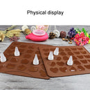 2 PCS Kitchen Roast Silicone Macaron Oven Baking Pad, Size: 26*29cm