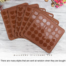 2 PCS Kitchen Roast Silicone Macaron Oven Baking Pad, Size: 26*29cm