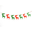 4 PCS Creative Christmas Pull Flags Christmas Decorations, Random Style Delivery