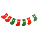 4 PCS Creative Christmas Pull Flags Christmas Decorations, Random Style Delivery