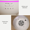 Ultrasonic Essential Oil Diffuser Aromatherapy Aroma Diffuser Humidifier with Colorful LED Atmosphere Light for Office, Home Bedroom, Capacity: 150ml(Green)