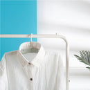 Foldable Clothes Hanger Drying Rack with 4 Hidden Clips for Home / Travel, Random Color Delivery