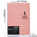 Creative Simple Design Colorful Fashion Gum Cover A5 Diary Notebook(Pink)