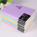 Creative Simple Design Colorful Fashion Gum Cover A5 Diary Notebook(Pink)