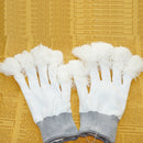 1 Pair Luminous Gloves LED Colorful Gloves LED Flashing Warm Gloves