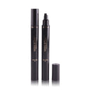 2 PCS 2 in 1 Black Waterproof Dual Head Quick Drying Eyeliner Seal Stamp Pen