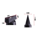 2 PCS 2 in 1 Black Waterproof Dual Head Quick Drying Eyeliner Seal Stamp Pen