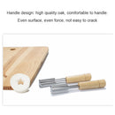 2 PCS Stainless Steel Baking Biscuit Mould Fruit and Vegetable Cutting Molds Tools (Heart Shape)