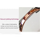 Europe and America Style Lovers Open Bracelet Rose Red Copper Color Magnetic Health Bracelet, Size: 8mm*17cm
