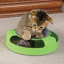 Pet Supplies Cat Plastic Catch the Mouse Interactive Turntable Pet Toys