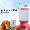 3.5L Dogs and Cats Automatic Detachable Pet Bowl Feeder, Random Color Delivery
