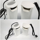 3W Waterfall Style Shallow Water Aquarium Fish Tank Silent Water Purifier, US Plug