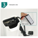 3W Waterfall Style Shallow Water Aquarium Fish Tank Silent Water Purifier, US Plug