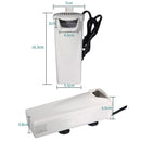 3W Waterfall Style Shallow Water Aquarium Fish Tank Silent Water Purifier, US Plug