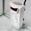 3W Waterfall Style Shallow Water Aquarium Fish Tank Silent Water Purifier, US Plug
