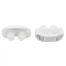 2 in 1 ABS Silicone Anti Snoring Air Purifier (White)