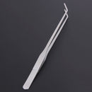 3 PCS Stainless Steel Scissors, Tweezers and Clip, Tree Plant Grass Miniatures Aquarium Fish Tank Landscape Trim Tools