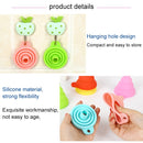 10 PCS Mini Silicone Foldable Telescopic Funnel Random Color Delivery