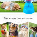 3.5L Pet Gravity Waterer Dogs Cats Plastic Self-Dispensing Gravity Pet Feeder(Green)