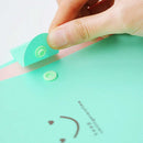 2 PCS Candy Color Document Bag Multilayer 5 Into the Folder, Random Color Delivery