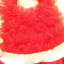 Baby Girl Princess Lace Bowknot Bikini Set Siamese Dress Cute Swimsuit with Hat, Size: L(Red)