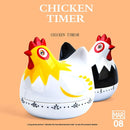 Chicken Shape 60 Minutes Mechanical Kitchen Cooking Count Down Alarm Timer Home Decorating Gadget, Random Color Delivery