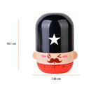 Little Guard Shape 60 Minutes Mechanical Kitchen Cooking Count Down Alarm Timer Home Decorating Gadget, Random Color Delivery