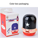 Little Guard Shape 60 Minutes Mechanical Kitchen Cooking Count Down Alarm Timer Home Decorating Gadget, Random Color Delivery