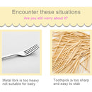 60 PCS Worker Ant Fruit Forks Snack Cake Dessert Tableware Home Kitchen Party Dinner Fruit Pick Kitchen Tool