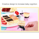 60 PCS Worker Ant Fruit Forks Snack Cake Dessert Tableware Home Kitchen Party Dinner Fruit Pick Kitchen Tool